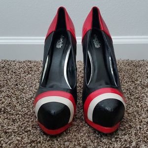 Charlotte Russe Multi Color Heels